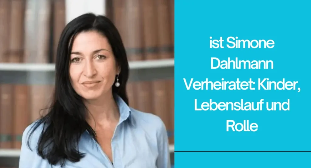 ist Simone Dahlmann Verheiratet