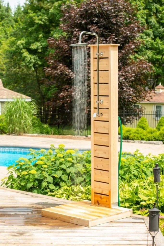 Beach-Style Showers