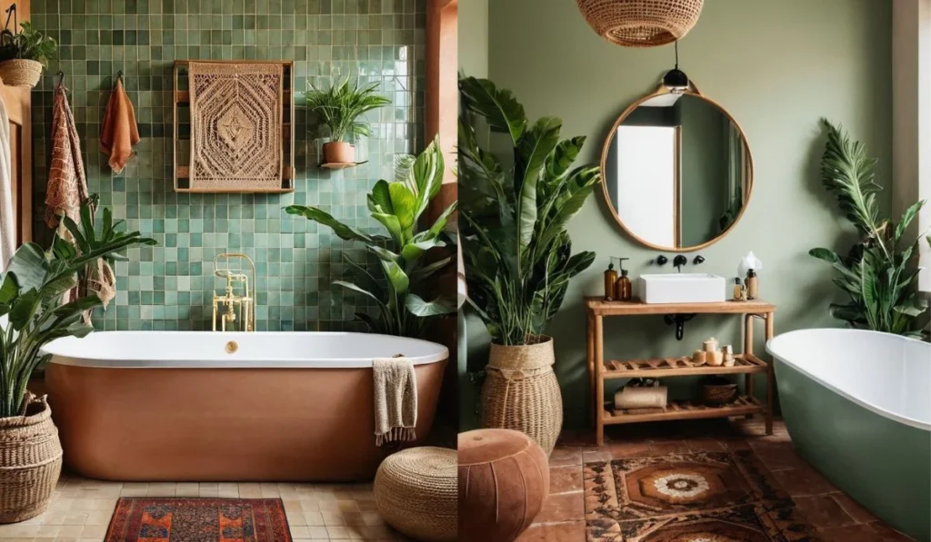 Boho Chic Bathrooms