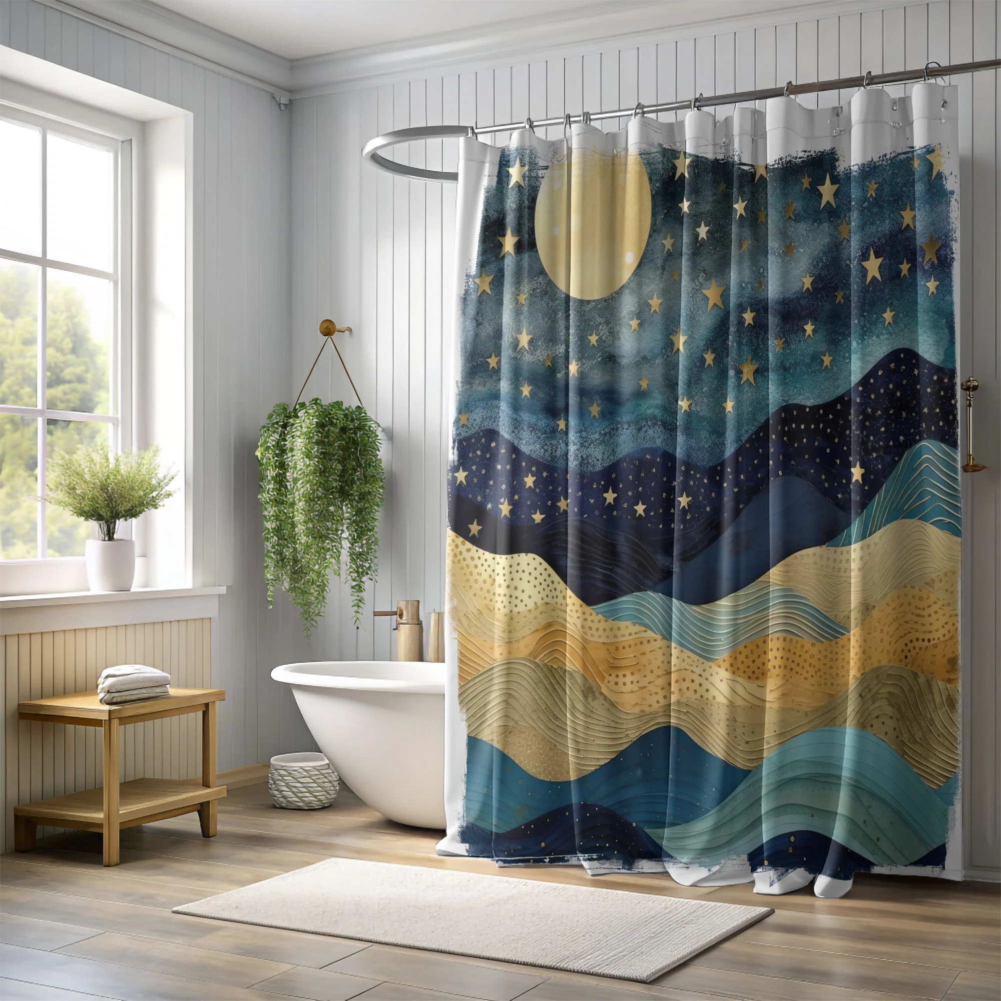 Bold Shower Curtains 