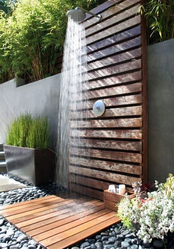 Budget-Friendly Outdoor Showers