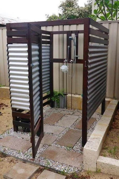 Camping-Style Showers