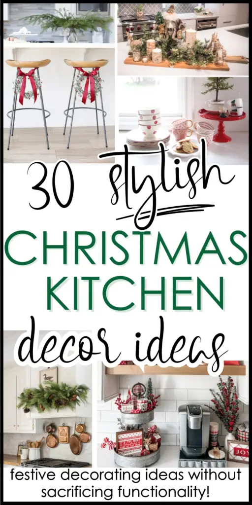 Christmas kitchen decor ideas