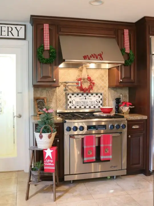 Christmas kitchen decor ideas