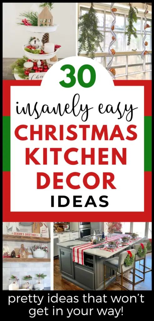 Christmas kitchen decor ideas