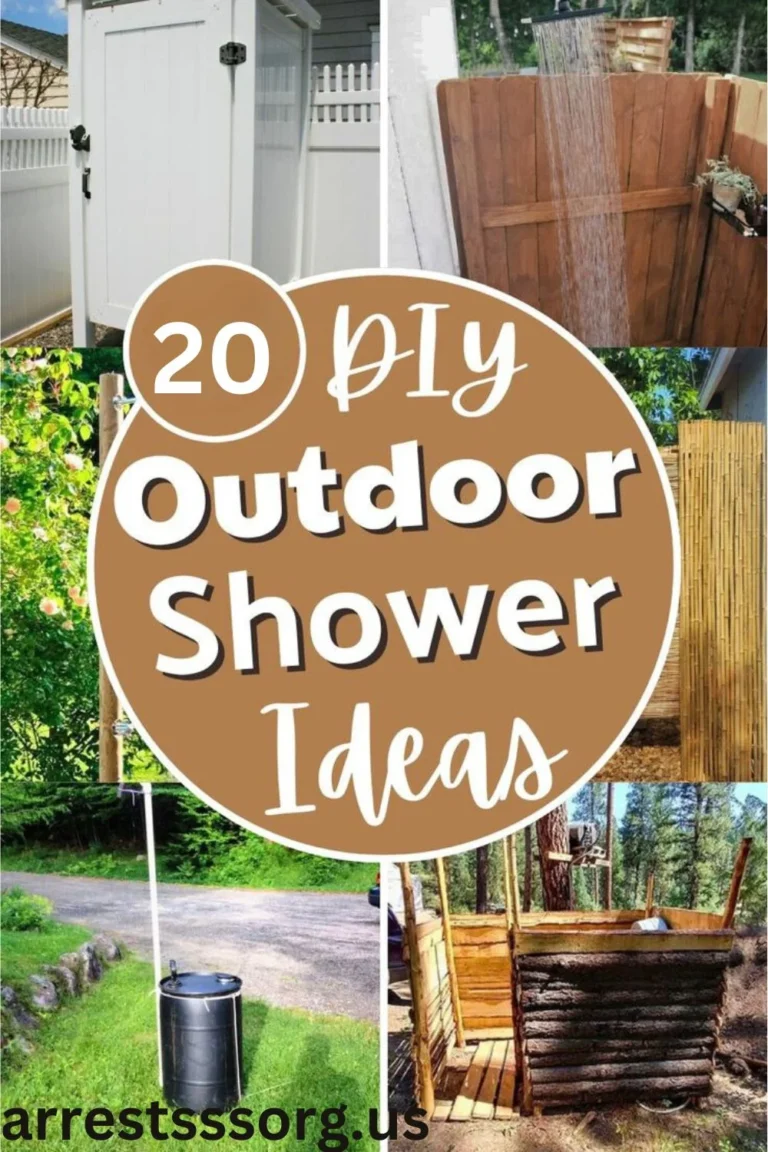 DIY Outdoor Shower