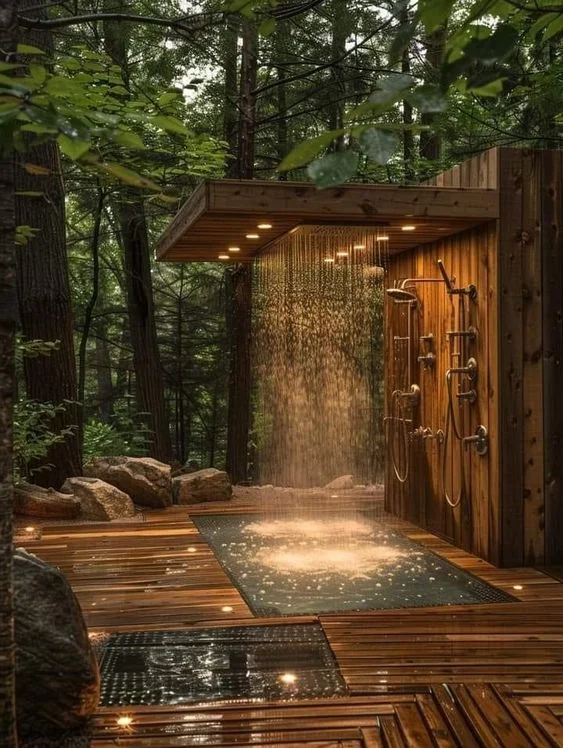 Outdoor Shower Enclosures