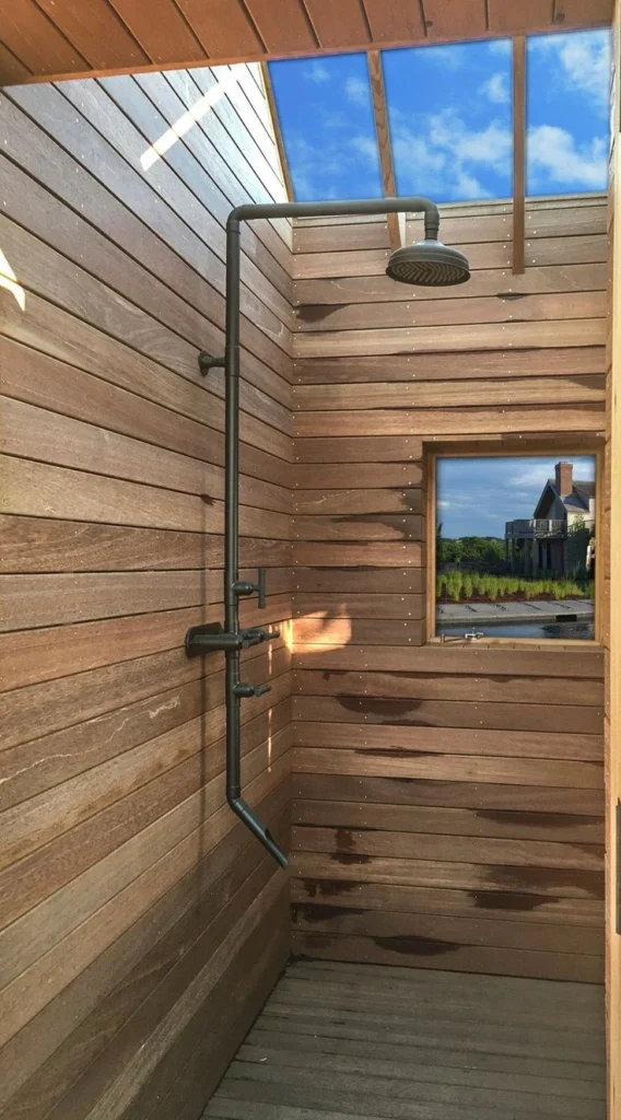 Privacy Solutions for Outdoor Showers