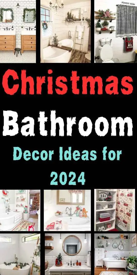 Bathroom Christmas Decor Ideas