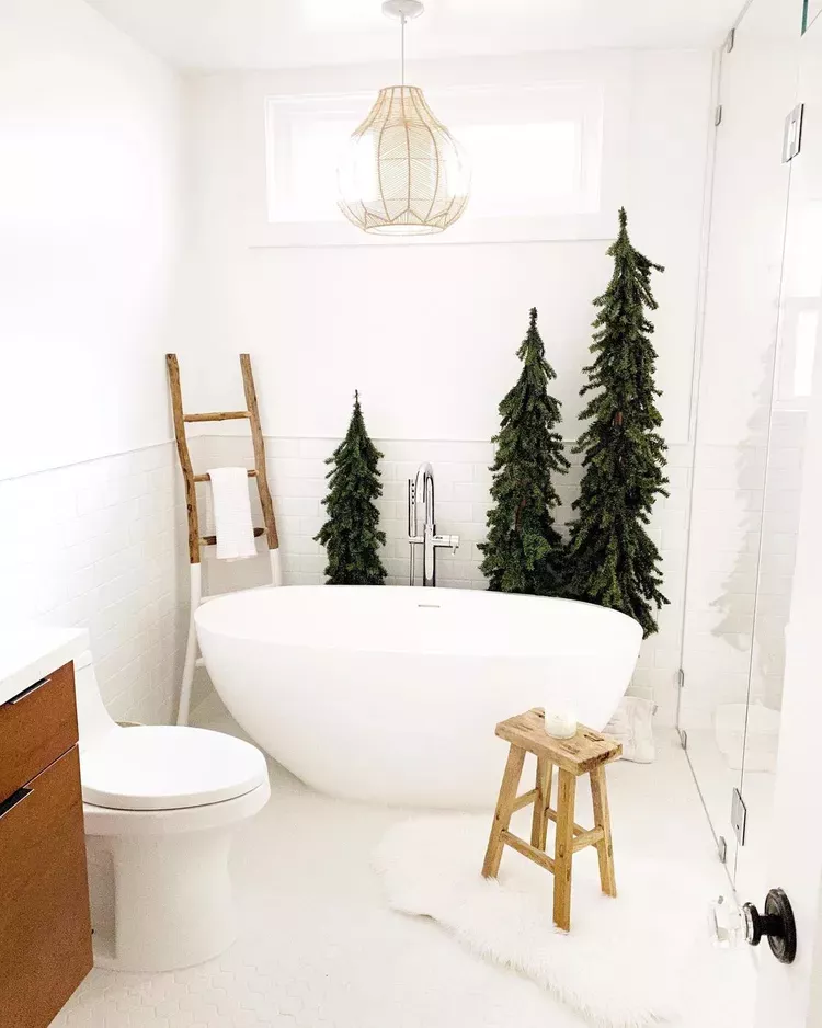 Bathroom Christmas Decor Ideas 