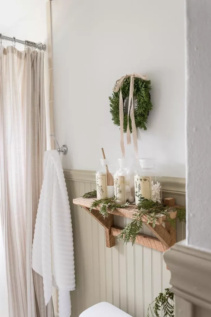 Bathroom Christmas Decor Ideas 