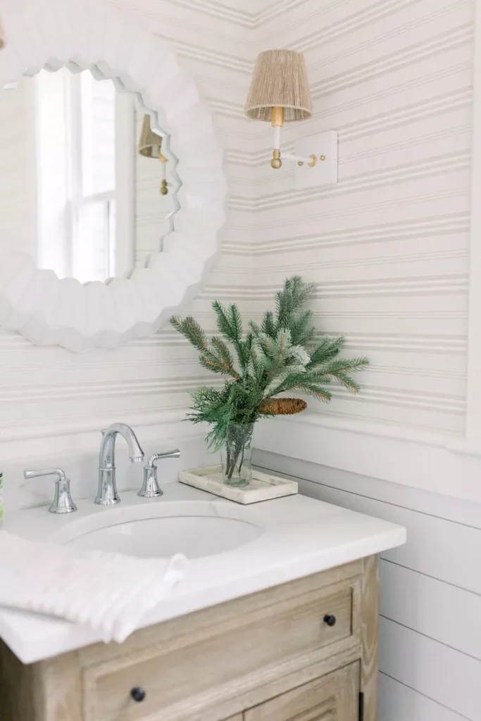 Bathroom Christmas Decor Ideas 