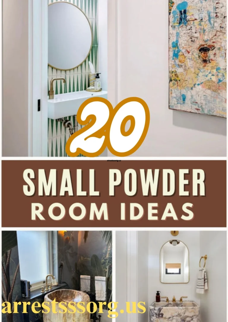 Small Powder Bathroom