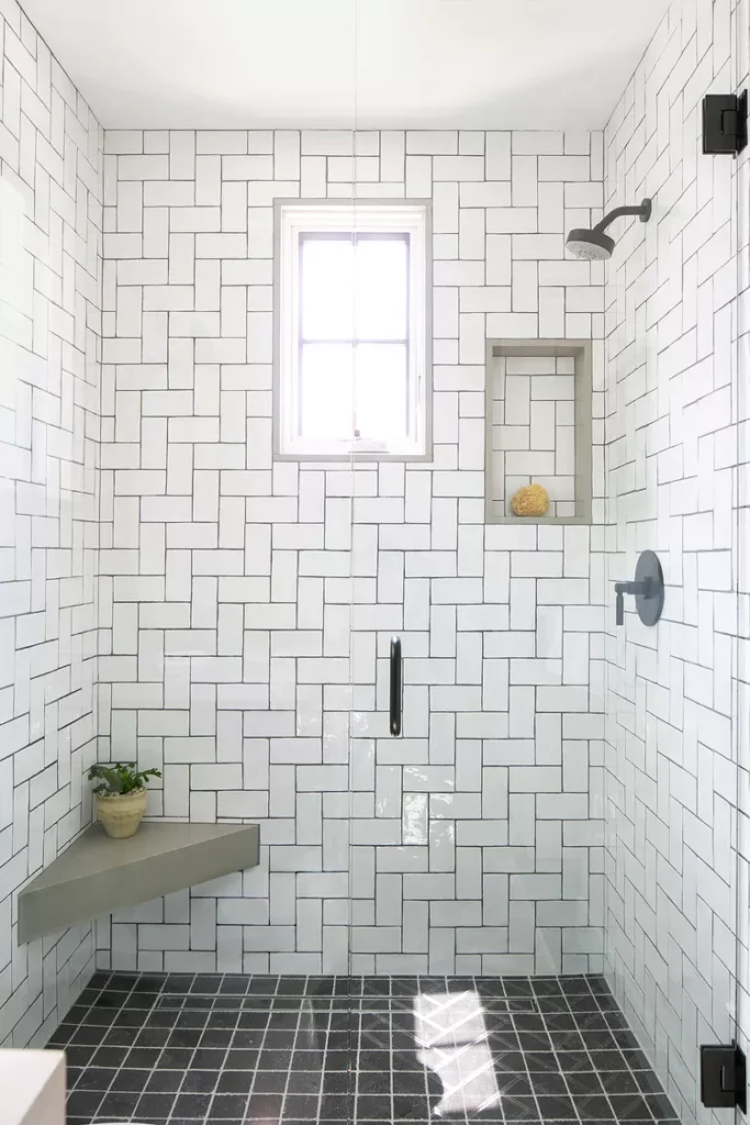 Shower Tile Combination