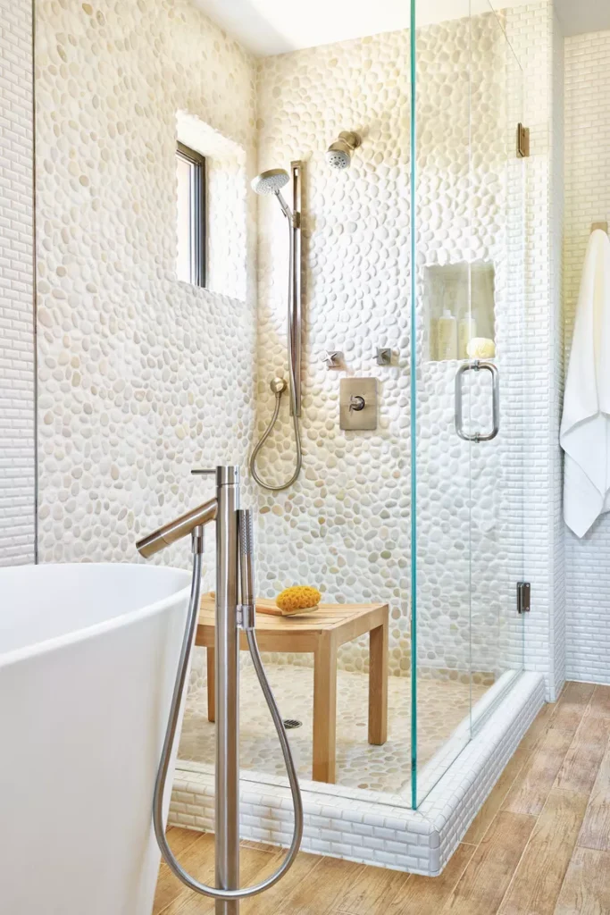 Shower Tile Combination