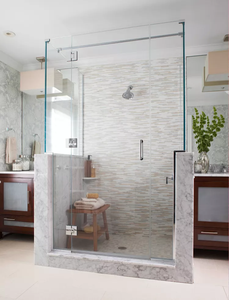 Shower Tile Combination