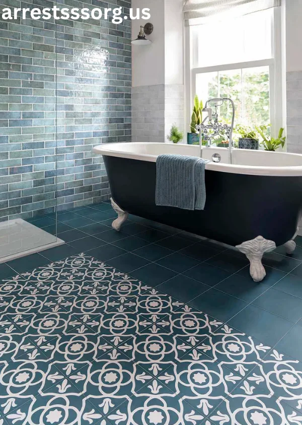 Patterned Tile Flooring