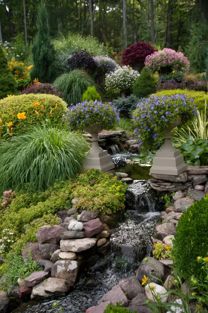 Backyard Waterfall