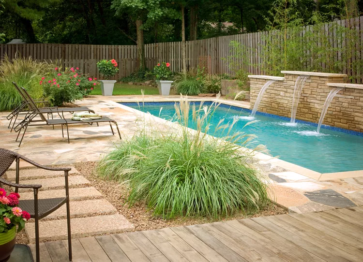 Backyard Waterfall