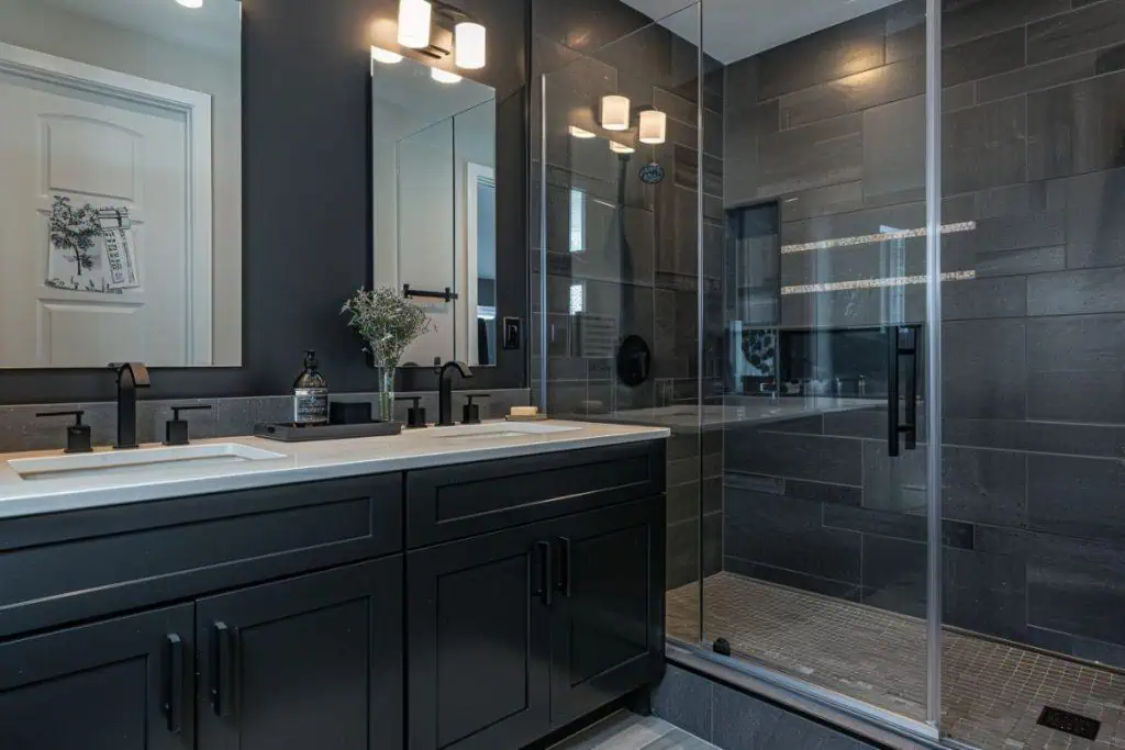 Black Bathroom Idea