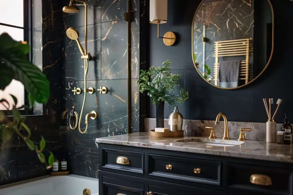 Black Bathroom Ideas