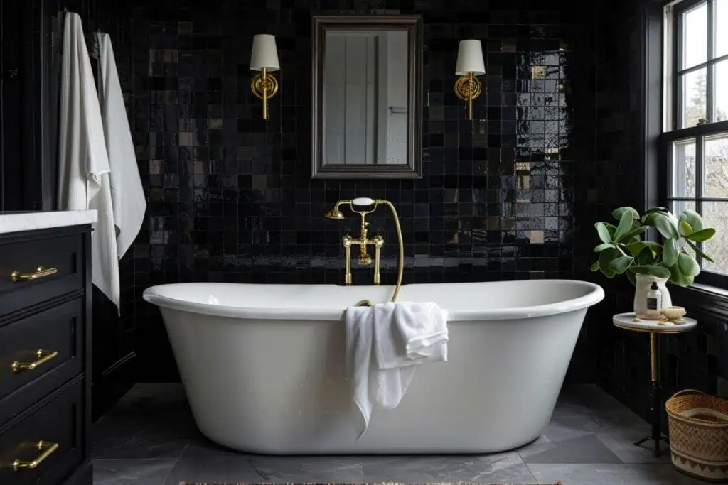 Black Bathroom Ideas