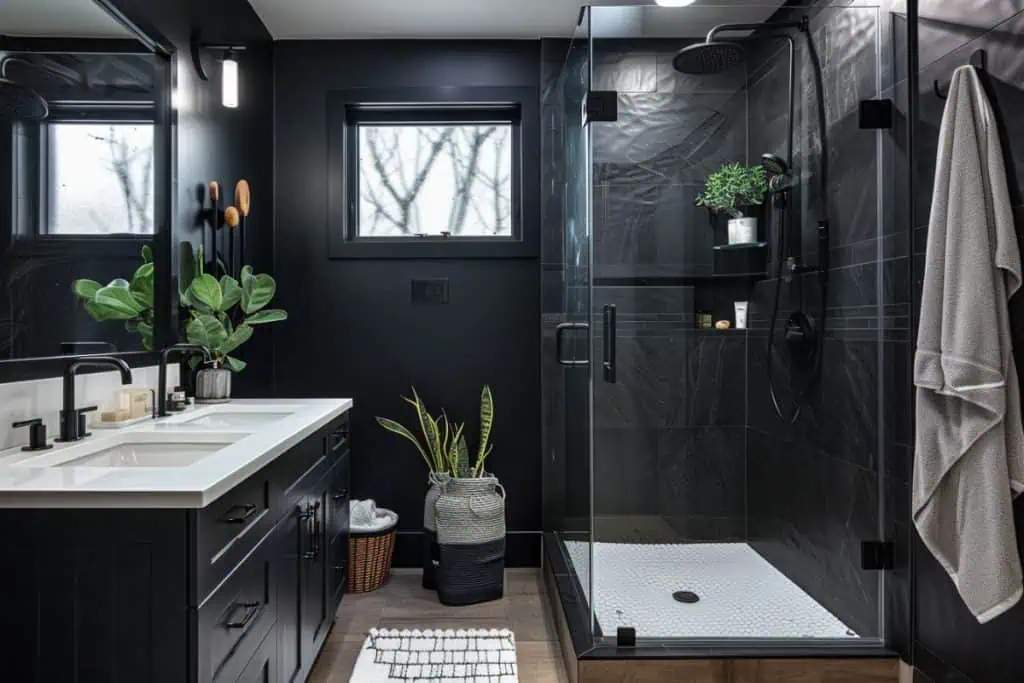 Black Bathroom Ideas