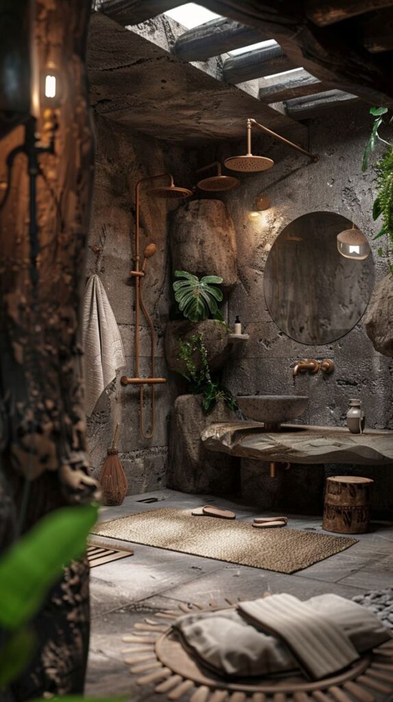 Earthy bathroom ideas