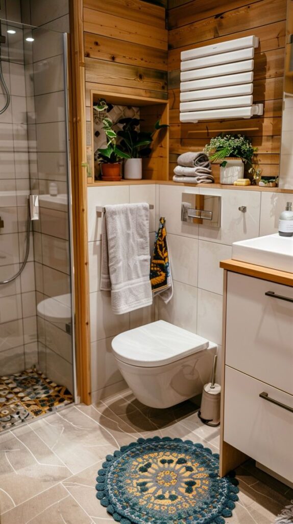 Earthy Bathroom Design