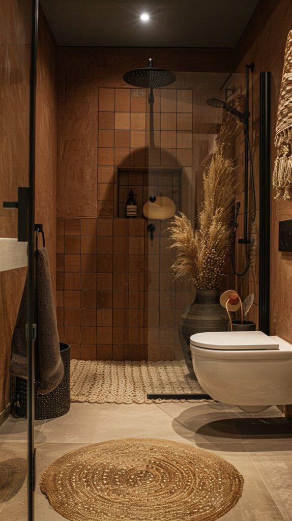 Earthy Bathroom 