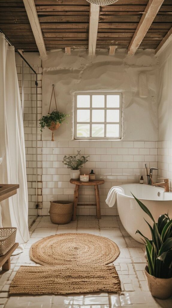 Earthy Bathroom 