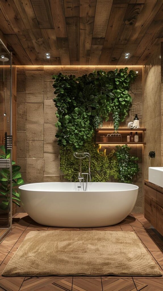 Earthy Bathroom 