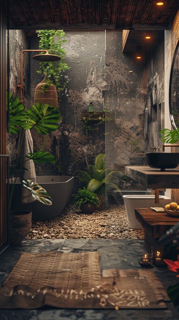 Earthy Bathroom Ideas