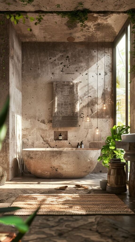 Earthy Bathroom Ideas