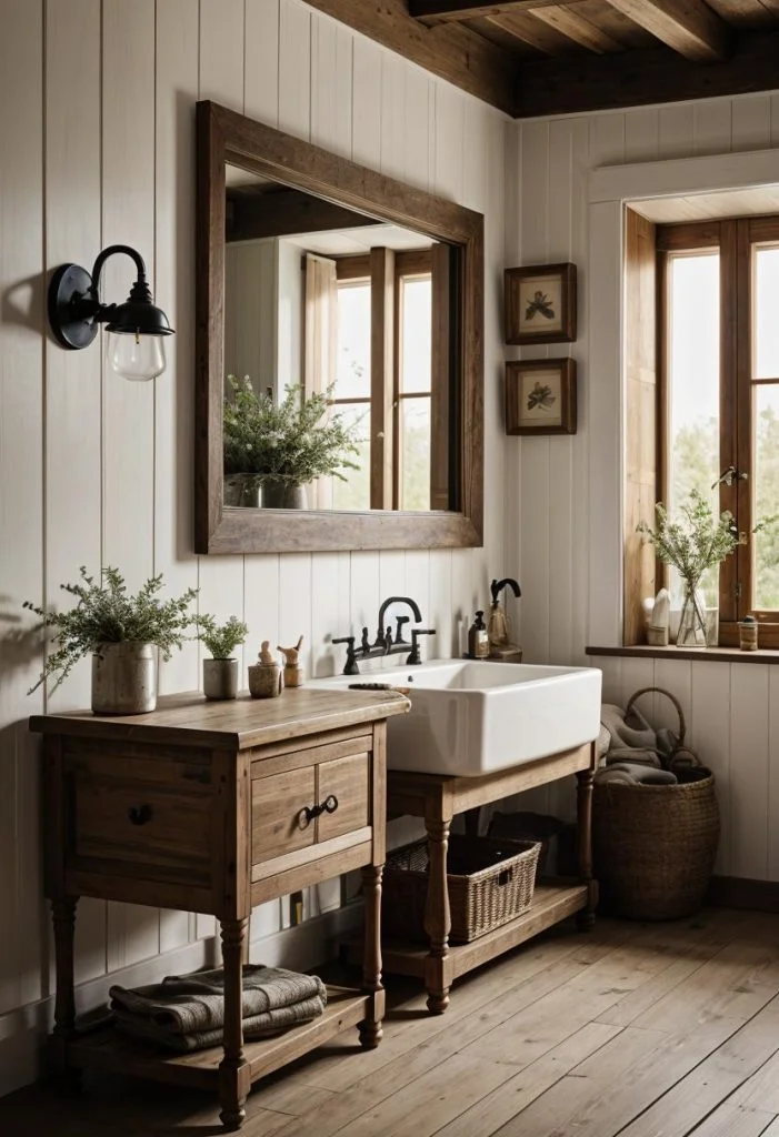 Farmhouse Bathroom Ideas