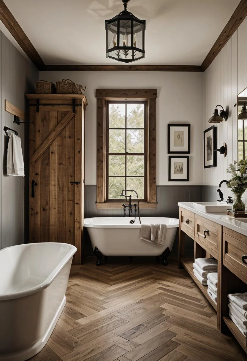 Farmhouse Bathroom Design