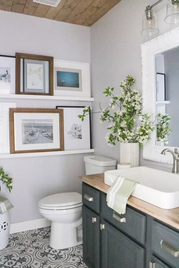 Gray Bathroom