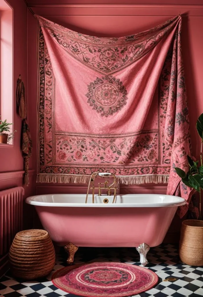  Pink Bathroom Designs