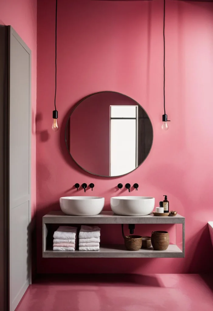  Pink Bathroom Designs