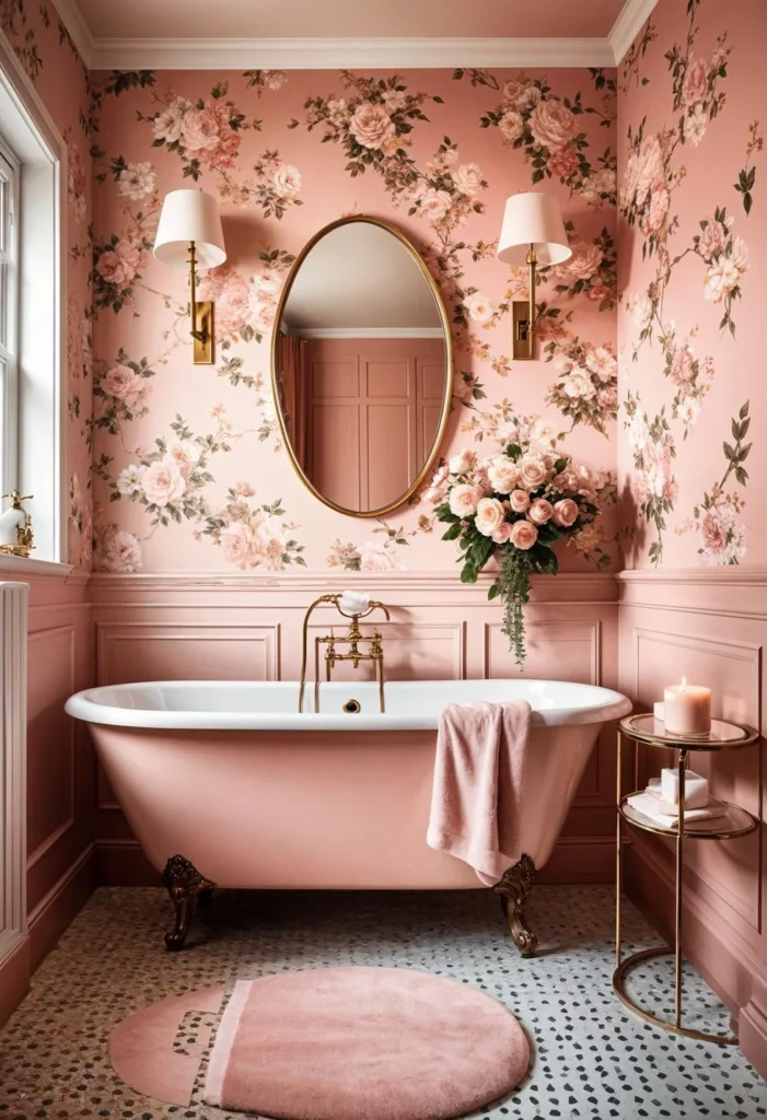 Modern Pink Bathroom Designs