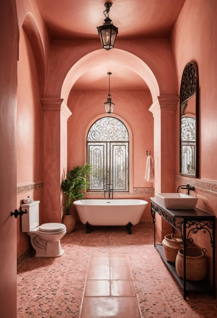 Modern Pink Bathroom Designs