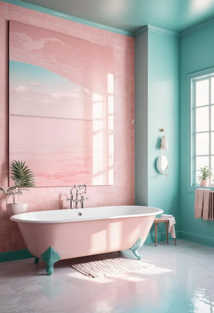 Modern Pink Bathroom Designs