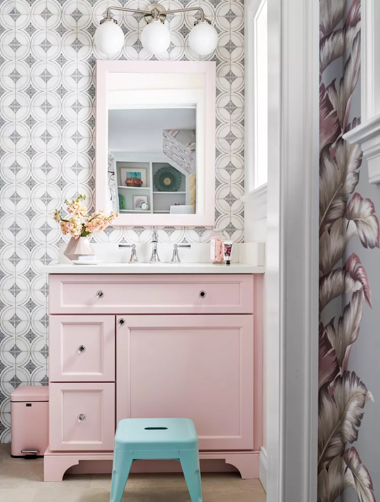 Pink Bathroom 