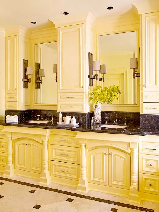 Yellow Bathroom Ideas