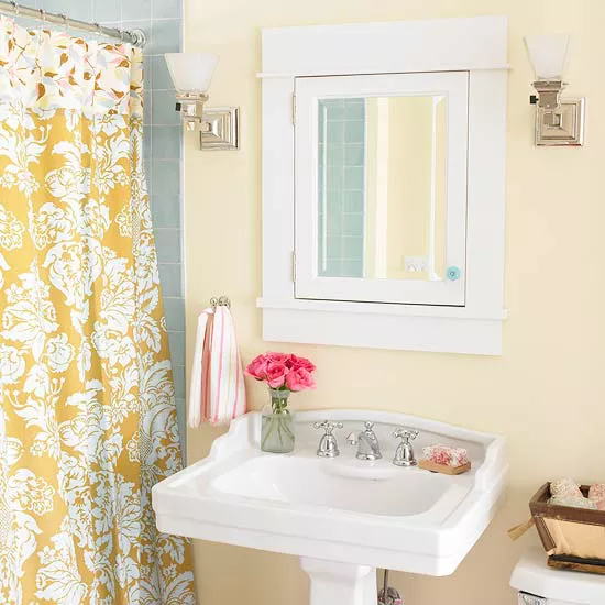 Yellow Bathroom 