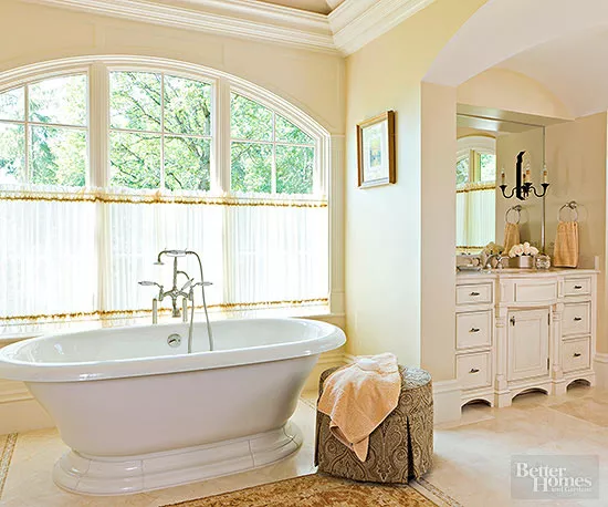 yellow bathroom design